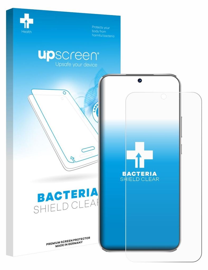 upscreen Schutzfolie für Huawei Nova 12 Lite Displayschutz Displayschutzfolie Folie Klar antibakteriell