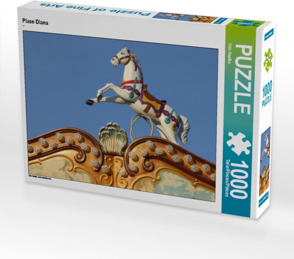 CALVENDO Puzzle Place Diana 1000 Teile Puzzle quer | 1000 Teile Lege-Größe 64x48cm Foto-Puzzle für glückliche Stunden