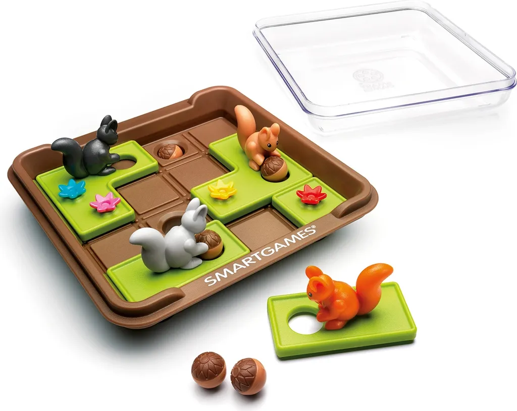 Smart Games Les écureuils attaquent avec 60 défis et casse-têtes