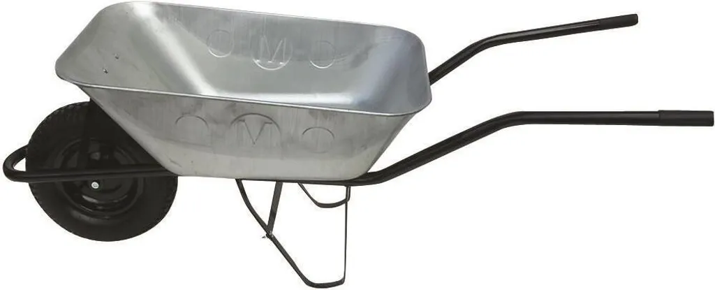 Brouette robuste 80L J.A.D. TOOLS : transportez 100kg sans effort en chantier