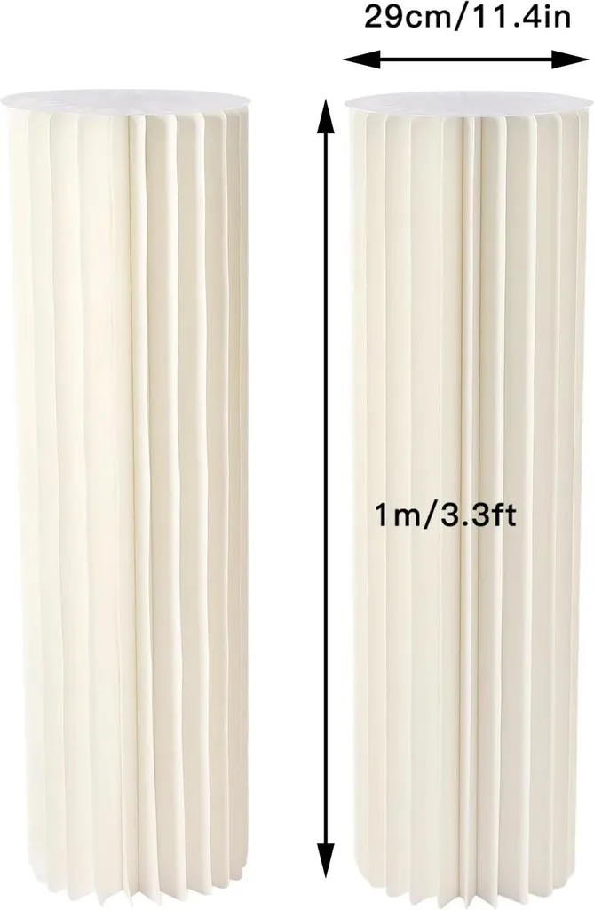 Support de fleur pour mariage et décoration de buffet de fête blanc - 7
