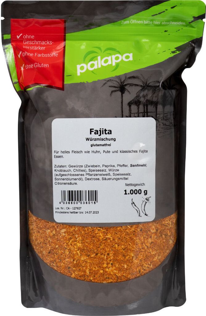 Condimento speciale Palapa Fajita Immagine del prodotto 
