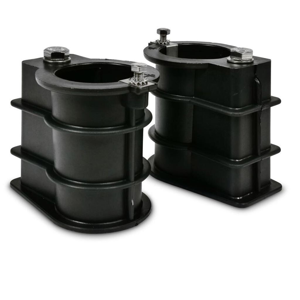 Leitereinbauhülse Kunststoff für Holm Ø 43mm (2 Stk.) Produktbild 