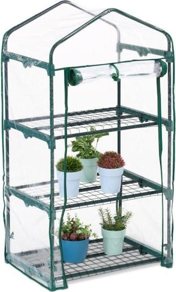 Balkongewächshaus mit PVC-Folie