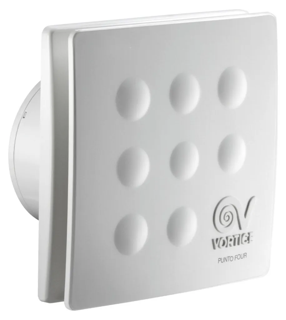Ventilateur d'extraction pour salle de bain et cuisine Punto MFO 100