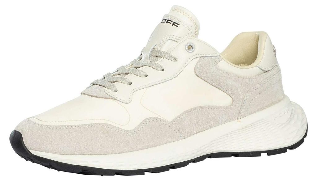 HOFF City MKII Wildleder-Sneaker, Weiß 44 EU