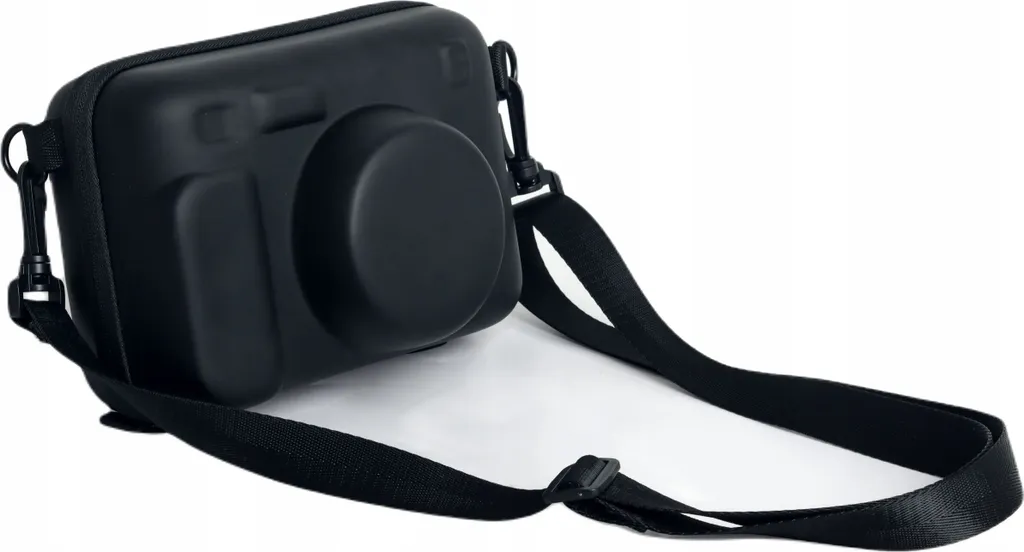 Custodia In Pelle Per Fotocamera Fujifilm Instax Wide 400 Con Tracolla - Verde Salvia