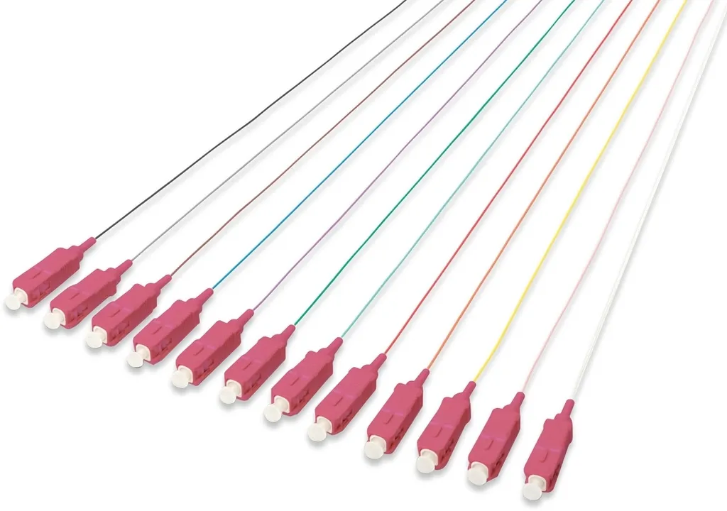 Fibre OM4 SC Simplex DIGITUS violette gaine colorée pour maintenance
