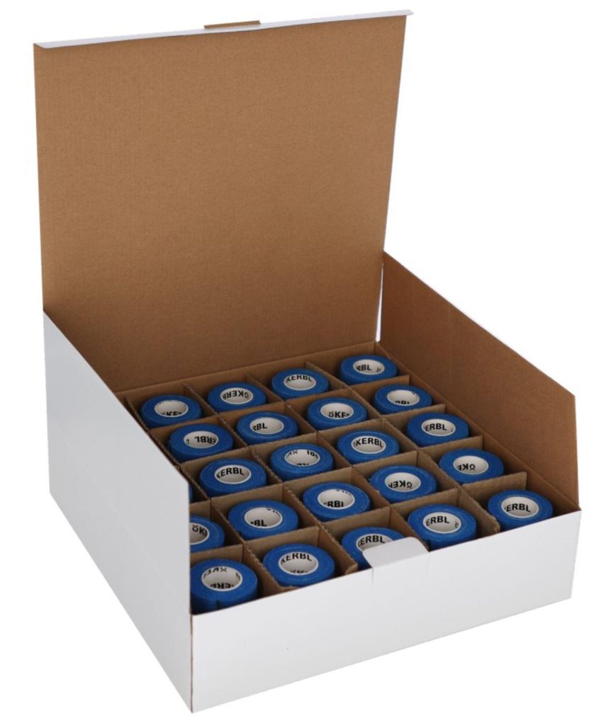 Kerbl Klauenbandage Vetlastic, blau, Breite 7,5 cm - 25 Produktbild 