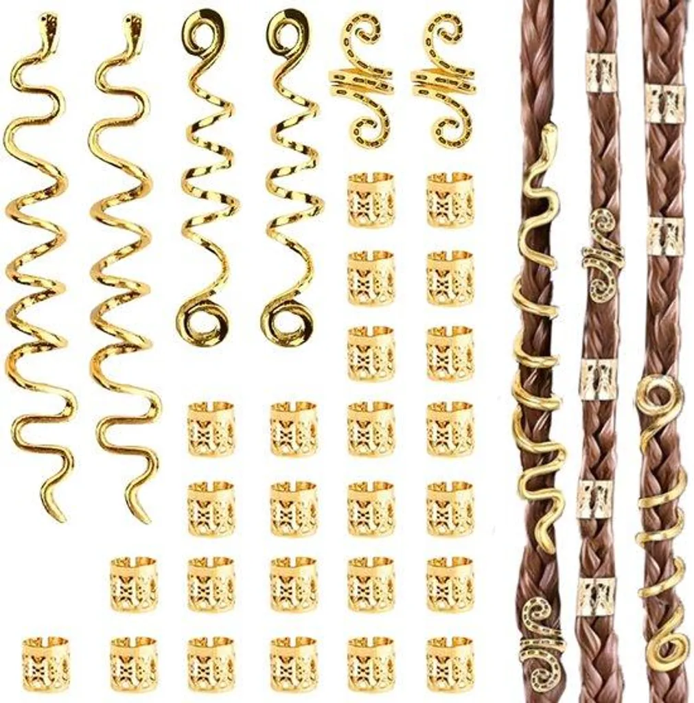 Finissez-en avec les Tresses Ternes : Pack 31 Bijoux Cheveux Dorés