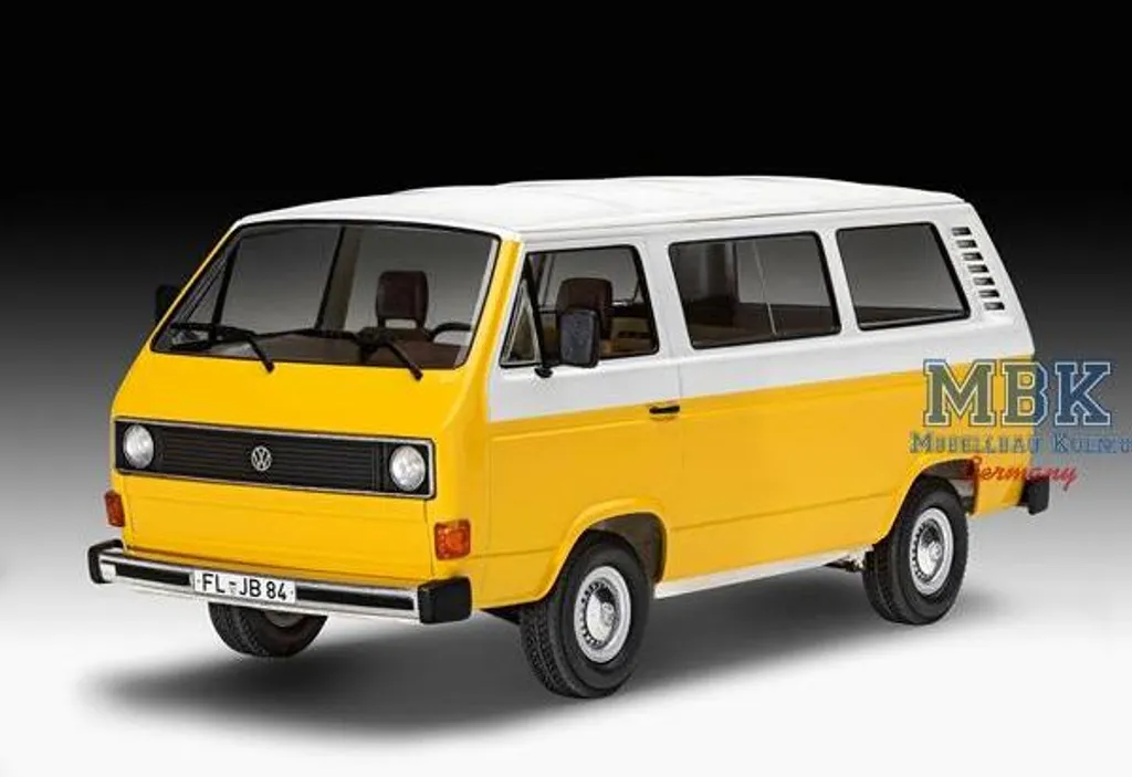 Maquette VW T3 Bus 1:25 Revell - Assemblage Facile sans Ajustement - 10