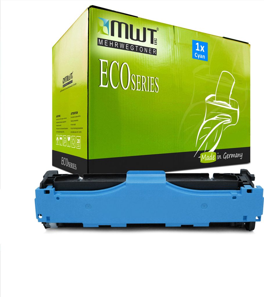 1 Mehrwegtoner kompatible Lasertoner ersetzt Canon 718C 2661B002 Cyan