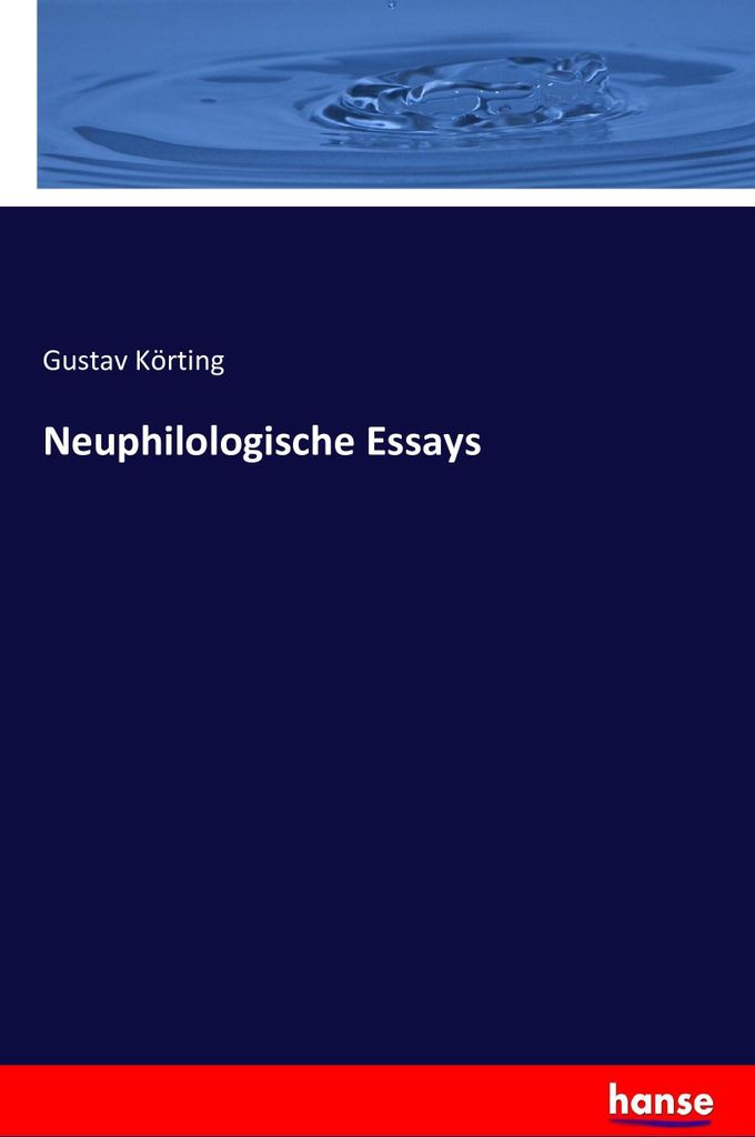 Neuphilologische Essays