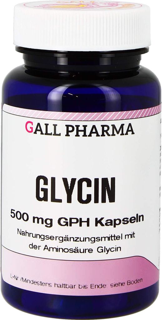 Glycin 500 mg Gph Kapseln 120 St