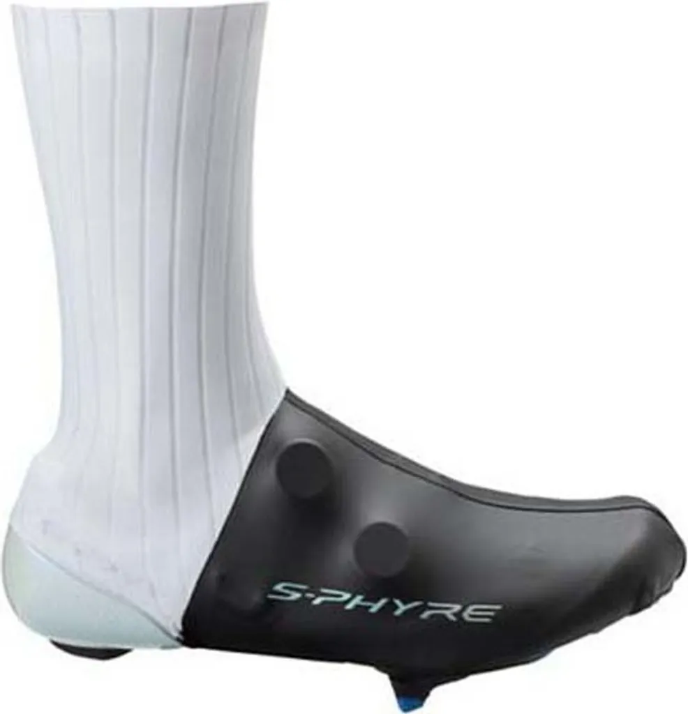 Couvre-chaussures Cyclisme Shimano S-Phyre Flash Blanc Noir EU 37-40