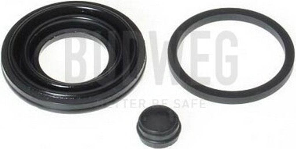 BUDWEG CALIPER Dichtung Bremssattelkolben 183528 für NISSAN Qashqai / Qashqai +2 I (J10, NJ10) JUKE (F15) X-TRAIL (T31) NV200 / Evalia Bus CUBE