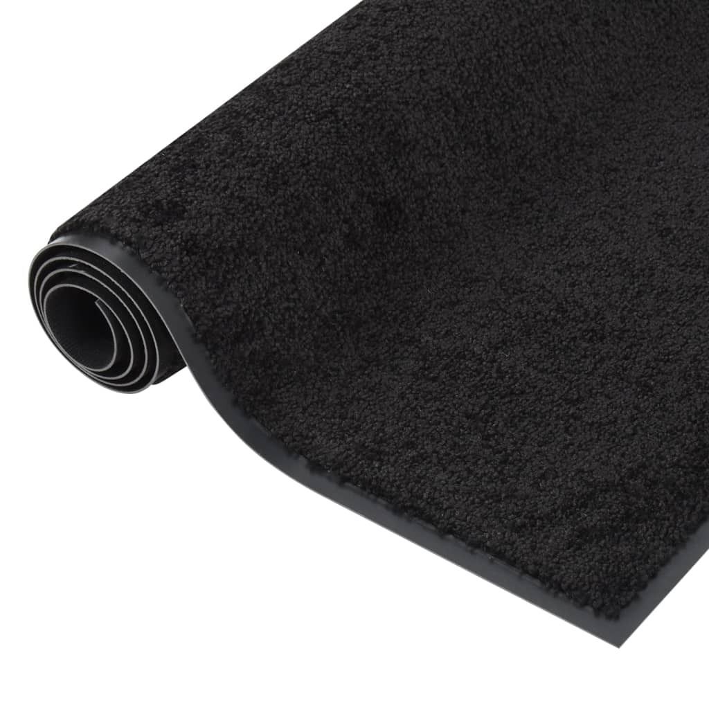 vidaXL Paillasson 80x120 cm noir Image du produit 