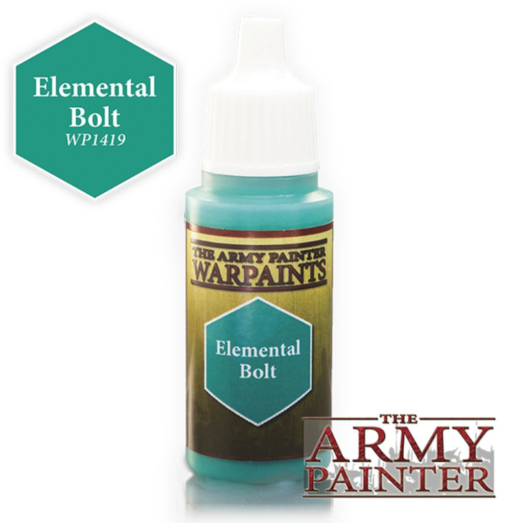 The Army Painter Elemental Bolt, Grün, Acrylfarbe, Flüssigkeit, 18 ml, 1 Stück(e)