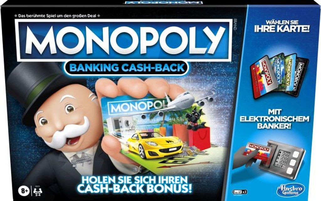 Hasbro Gaming MONOPOLY, Stolová hra, Vzdelávací, 8 rok / Obrázok produktu 