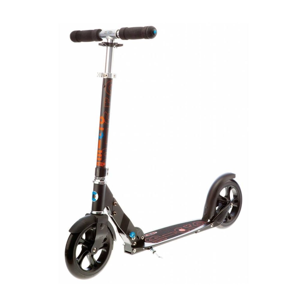 Micro Scooter Noir Kickboard Roller Kinder City Image du produit 