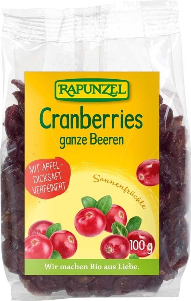 Mirtilli rossi secchi 100 g Immagine del prodotto 