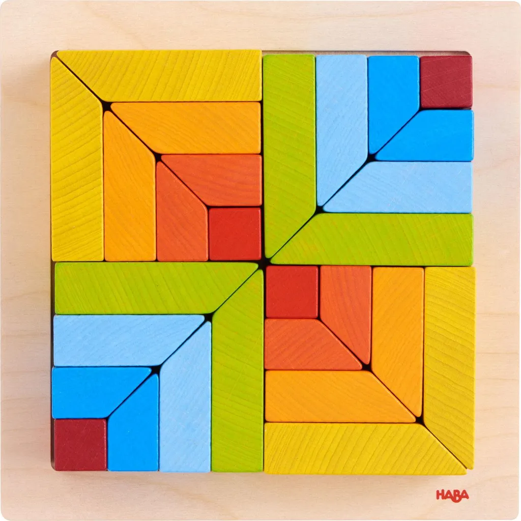 Jeu de construction en bois 3D Creative Stones Haba pour enfant de 2 ans - 5