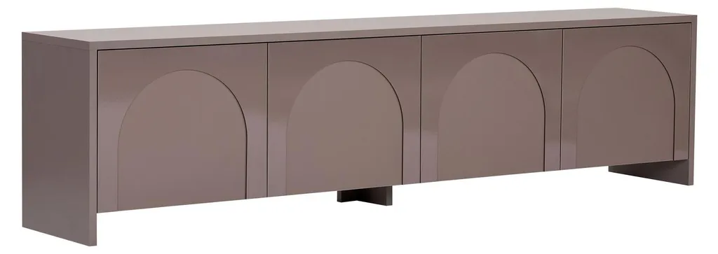 Meuble TV Aurelia 180cm en bois - Design minimaliste et plateau large