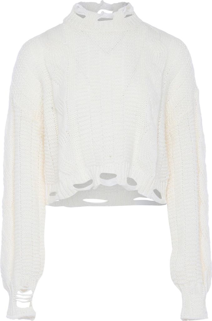 Gaya damen pullover - wollweiss, XL/XXL