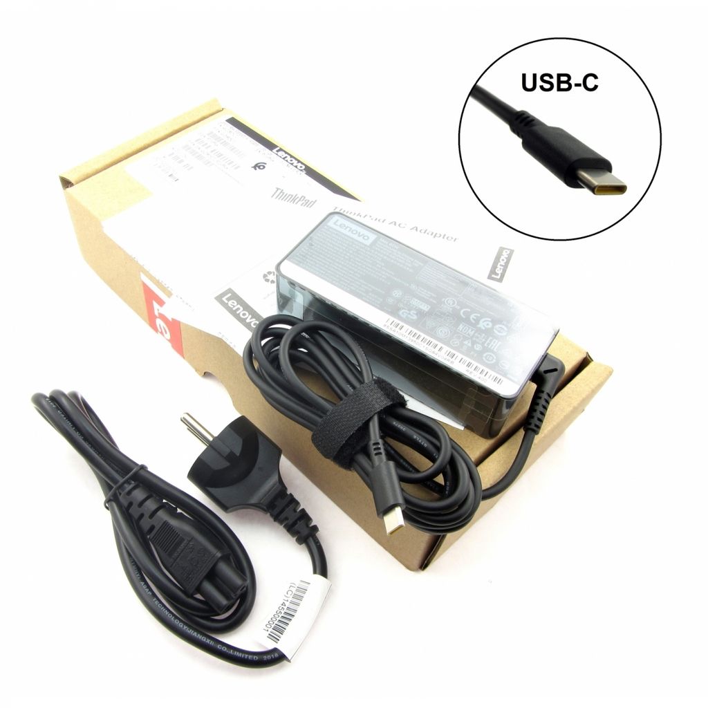 Lenovo 02DL128 Original USB-C Netzteil 65 Watt