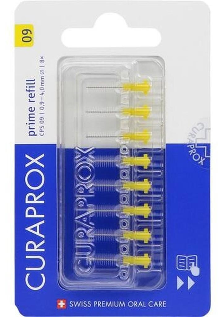Curaprox Interdentalbürsten-Aufsätze CPS 09 Prime 8 St. Produktbild 