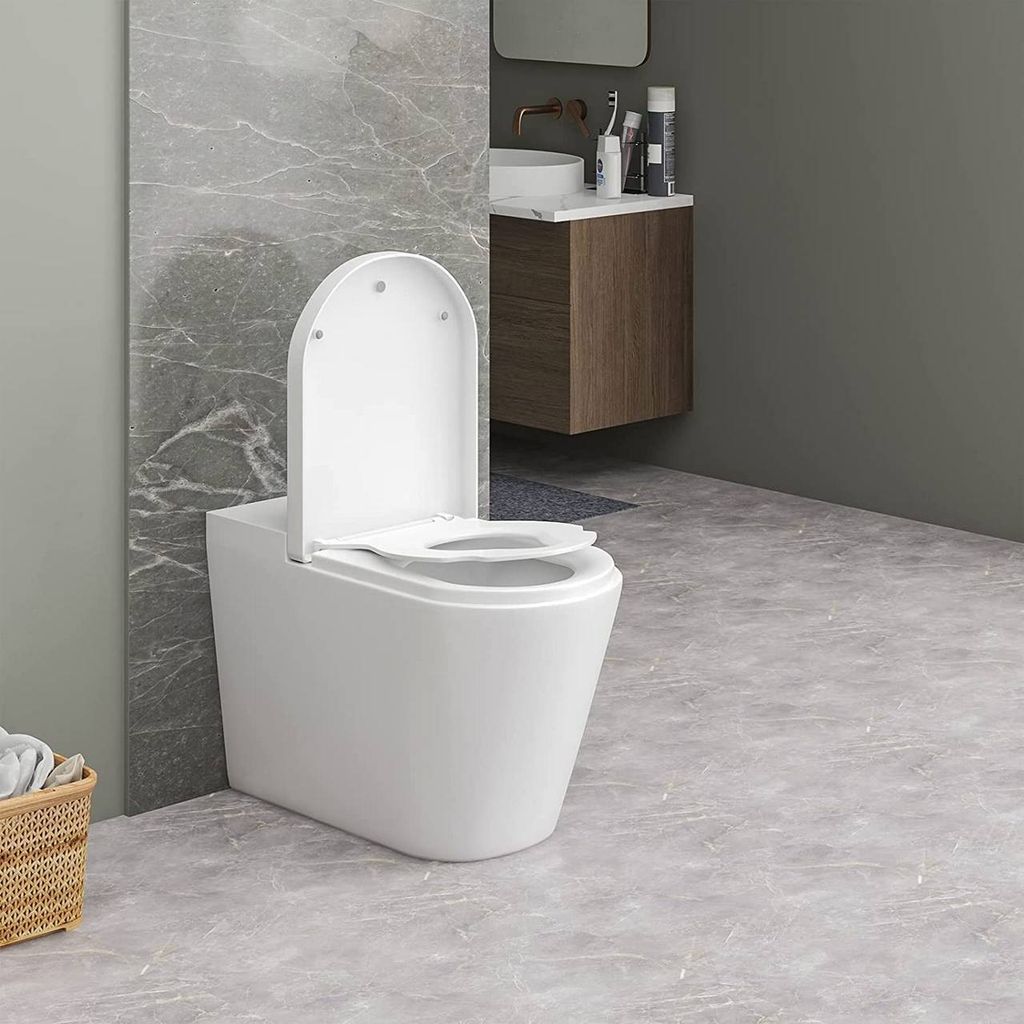 WOLTU Toilettendeckel mit Kindersitz, WC-Sitz mit Produktbild 7