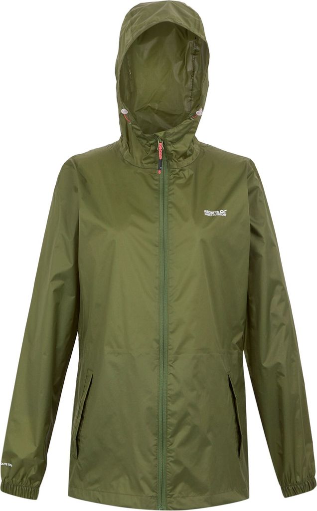 Regatta Damen Regenjacke Pk It Jkt III mit Kapuze, wasserfest RG3501 (44 DE) (Pfauenblau)