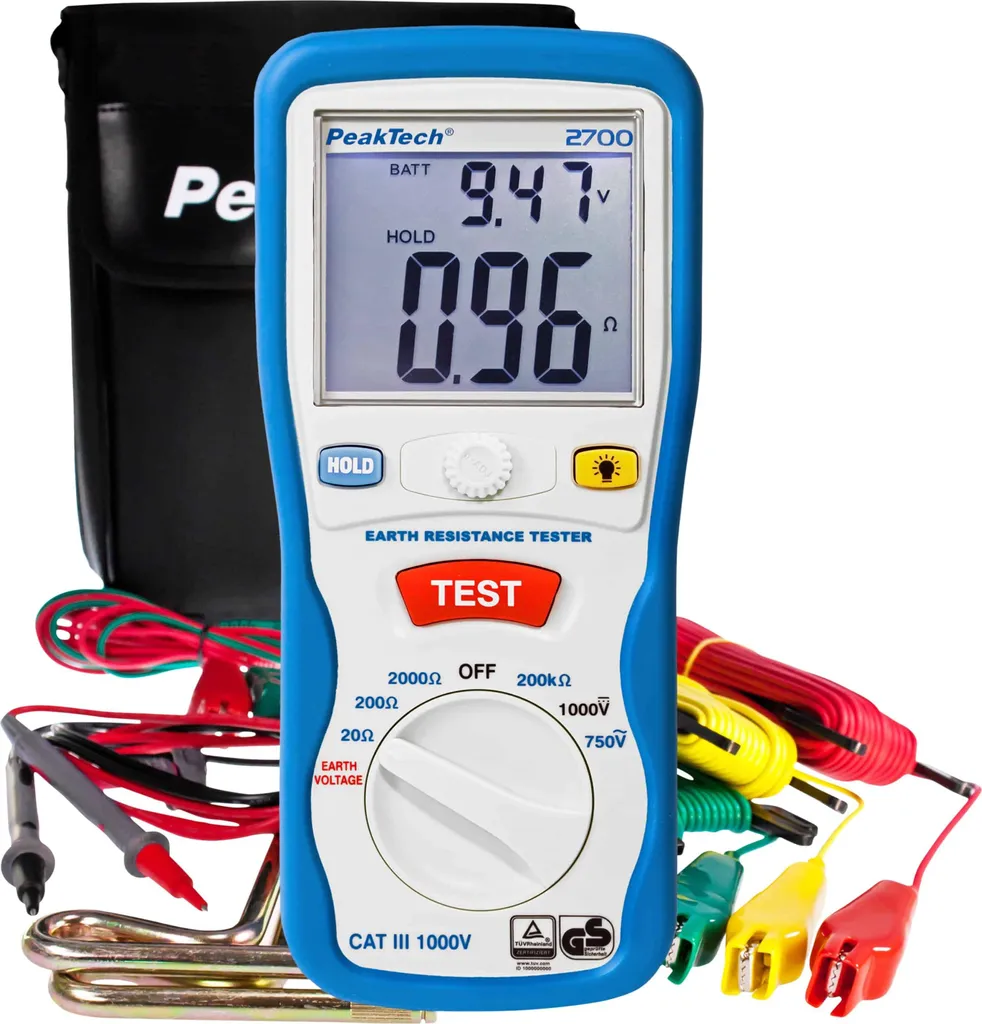 Détectez les défauts de terre avec le PeakTech 2700 - Sécurité Totale - 2