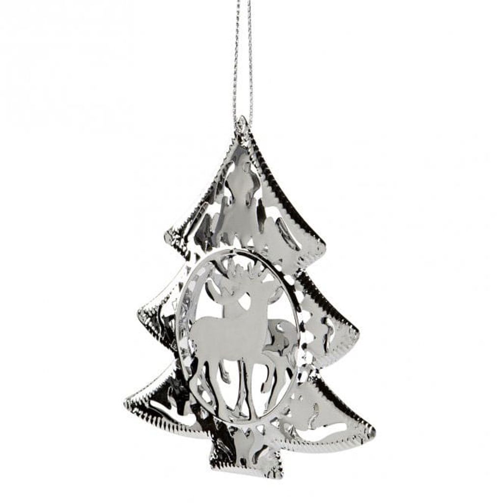 Fink BECCO, Hänger, Baum, Metall, silber, B. 9 cm, H. 9 cm Höhe: 9.00 cm Breite: 9.00 cm 151084