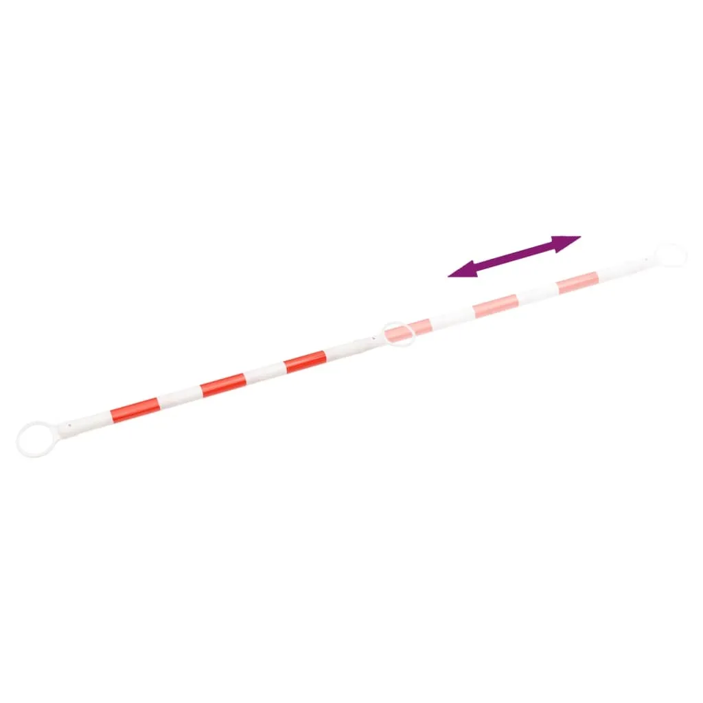 Perche de Signalisation Extensible 197cm - Solution Anti-Intrusion 10x - 9