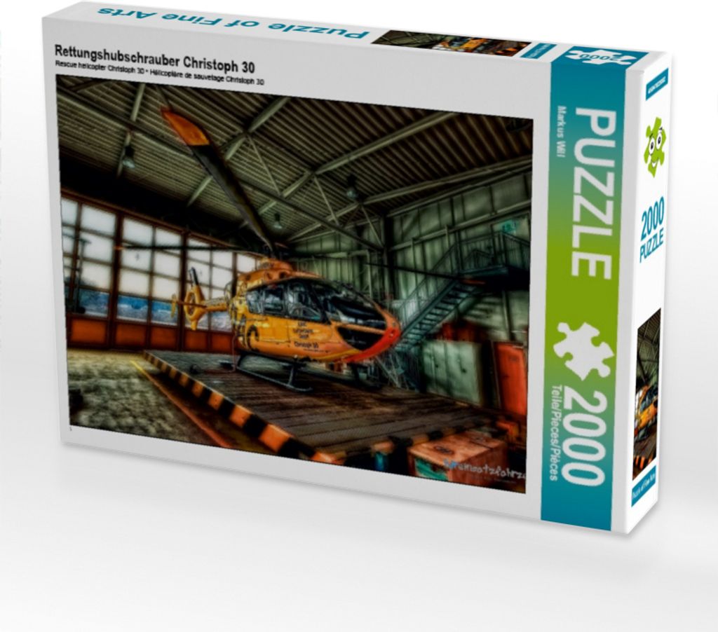 Calvendo Rettungshubschrauber Christoph 30 2000 Teile Produktbild 