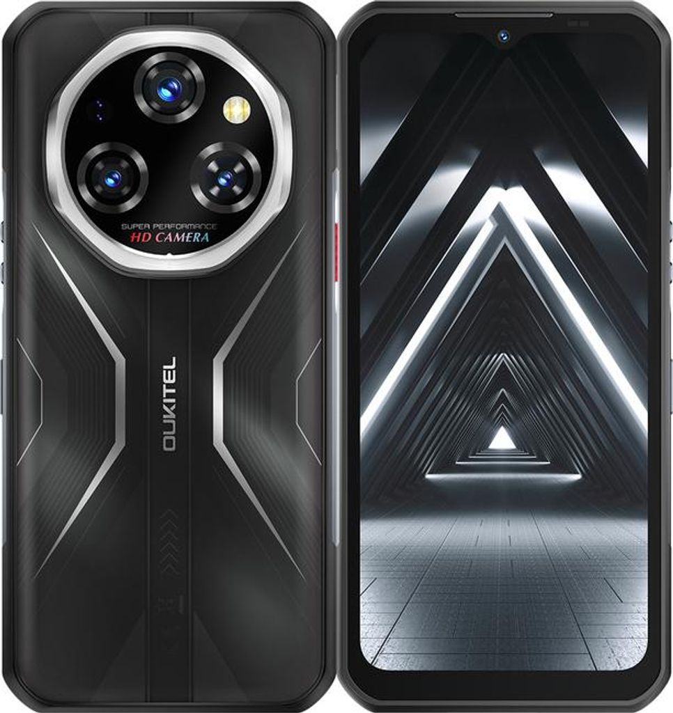 Oukitel Smartphone WP55 5G 12/256GB IP69K black Produktbild 