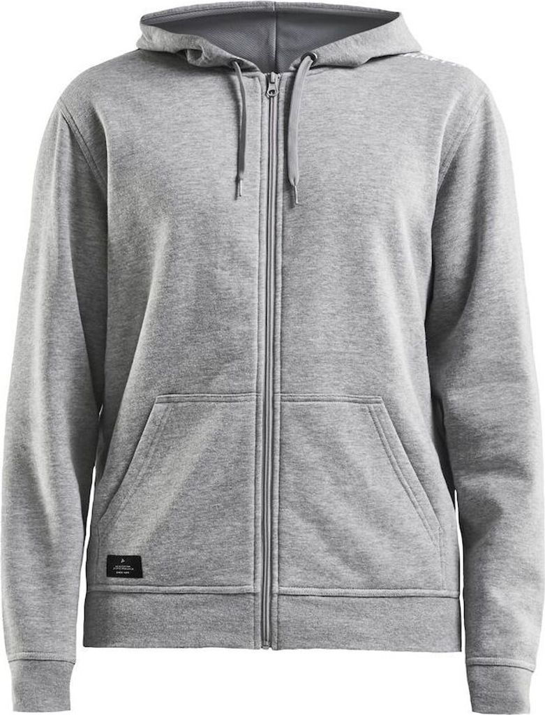 CRAFT Community FZ Hoodie M Grey Melange XL