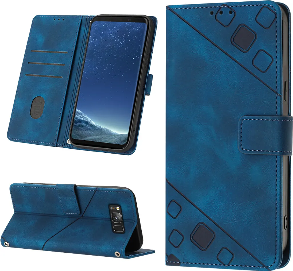 ivencase Cover per Samsung Galaxy A21s, Flip Case Portafoglio Custodia
