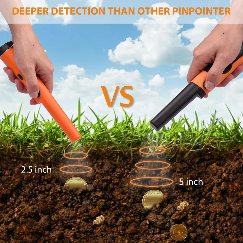 Pinpointer de Détection pour Chasse au Trésor et Recherche de Précision - 5