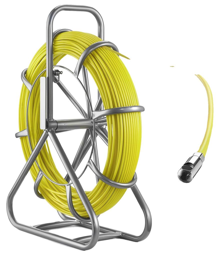 VEVOR, carrete de fibra de vidrio para cables, 100 metros, Imagen del producto 