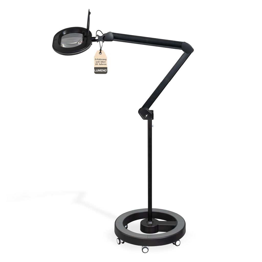 Lumeno 861XSW Lupenleuchte/Arbeitsplatzlampe 60 LEDs ovale Produktbild 