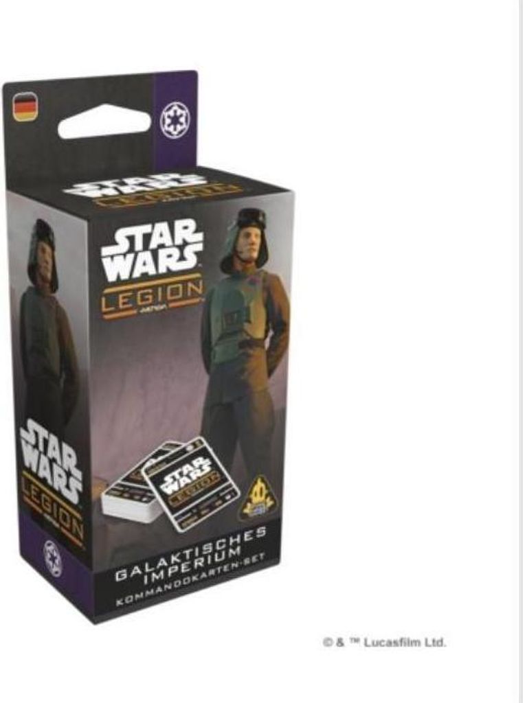 Galaktisches Imperium Kommandokarten-Set Star Wars Legion