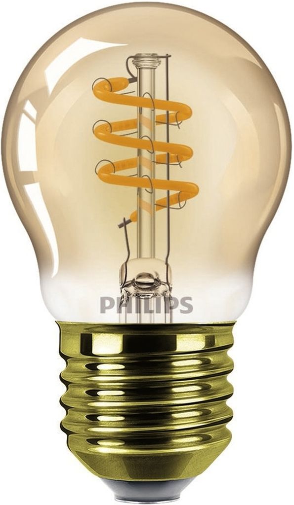 Philips Filament-Lampe Bernstein 25W P45 E27, 3 W, 25 W, Produktbild 