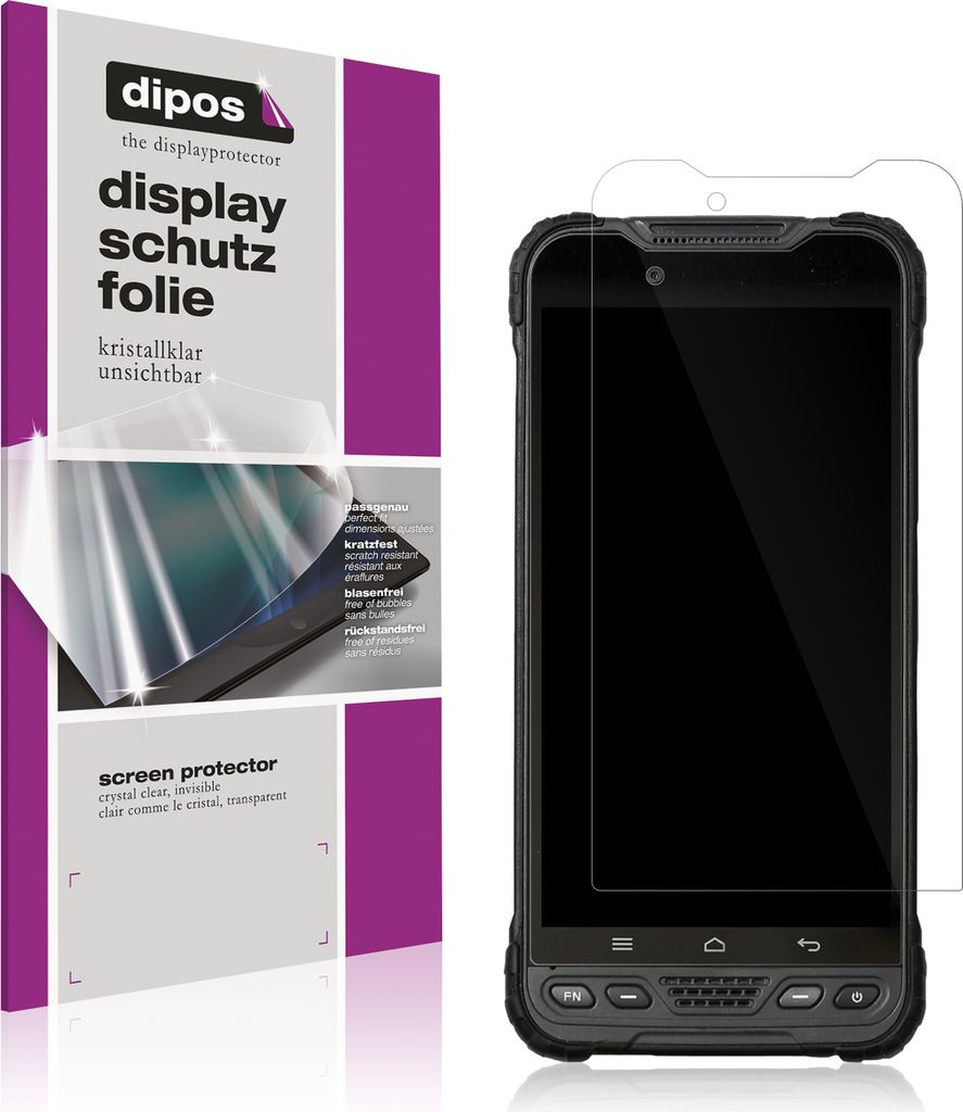Schutzfolie für Rugged UT12P Display Folie klar Displayschutzfolie