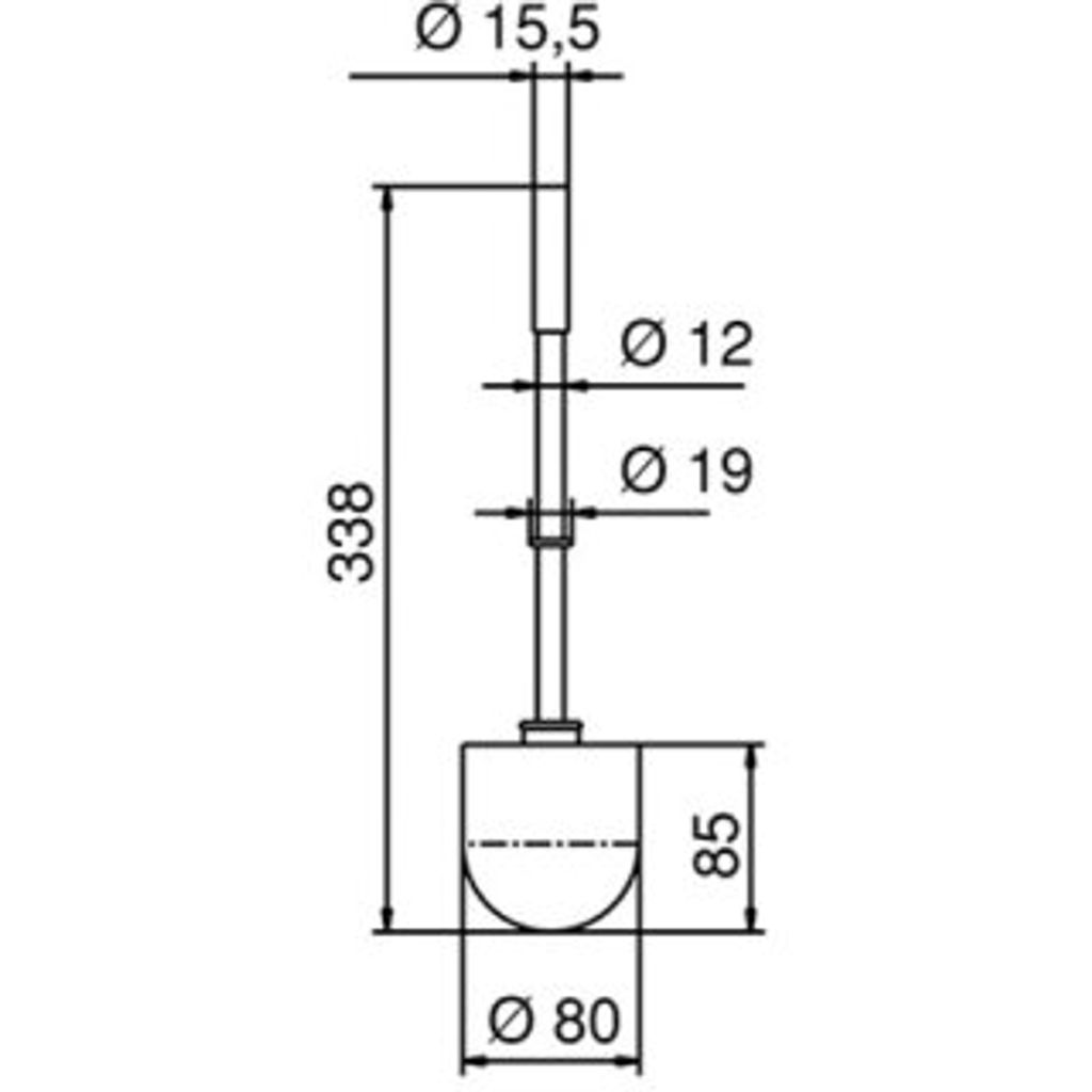 IDEAL STANDARD H960643NU JADO Ersatzbürstenkopf, H960643NU, Produktbild 