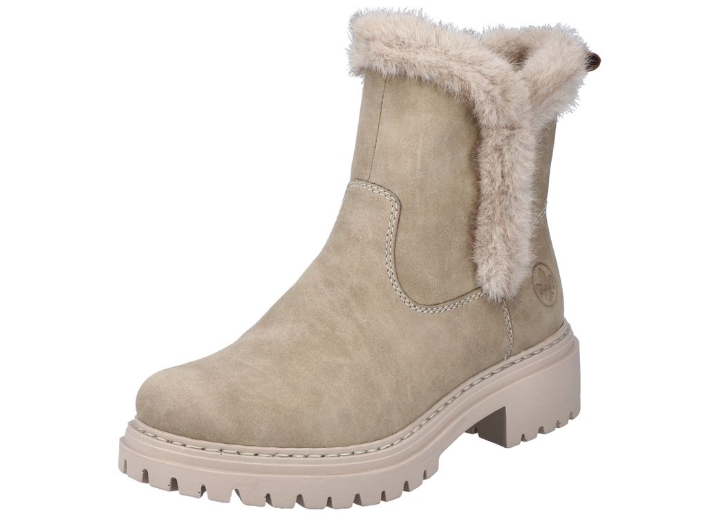 Rieker Damen Winterboot Stiefelette Reißverschluss Produktbild 