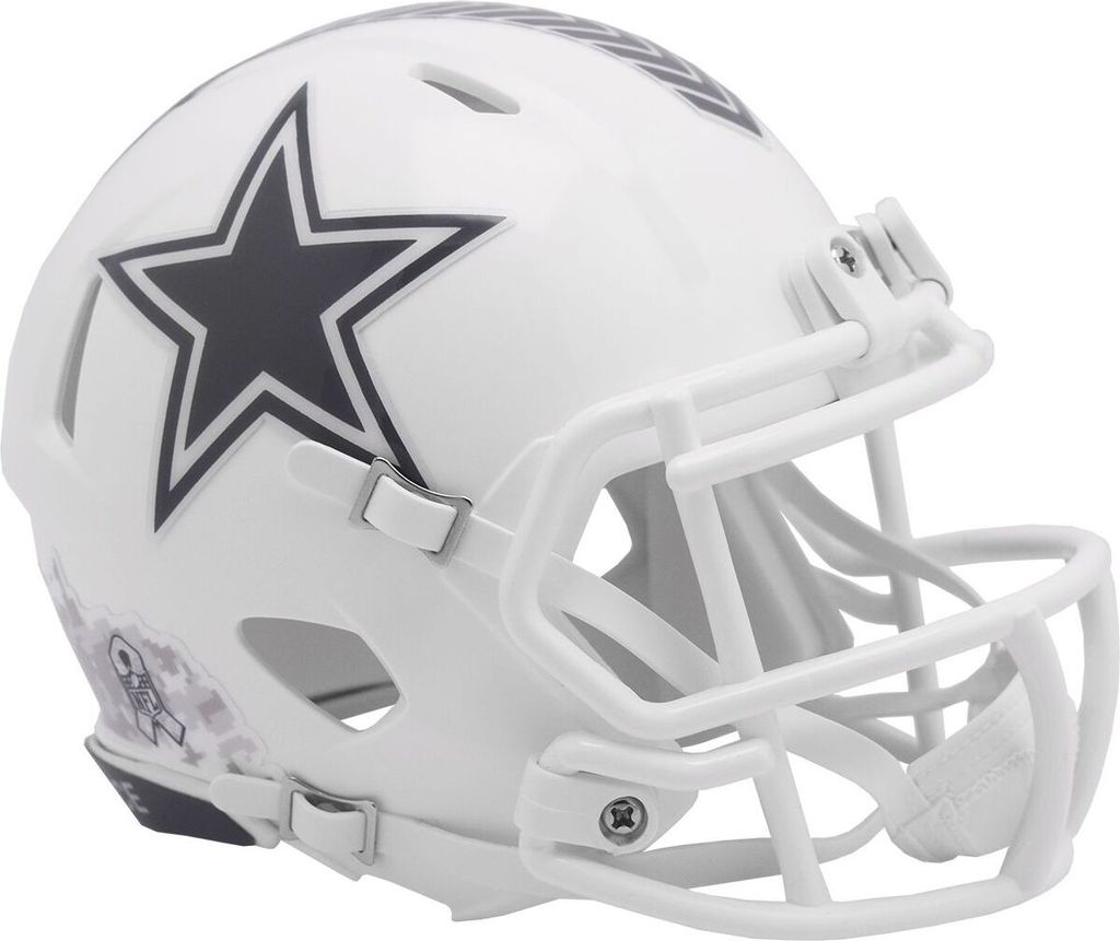 Riddell Speed Mini Football Helm SALUTE Dallas Cowboys