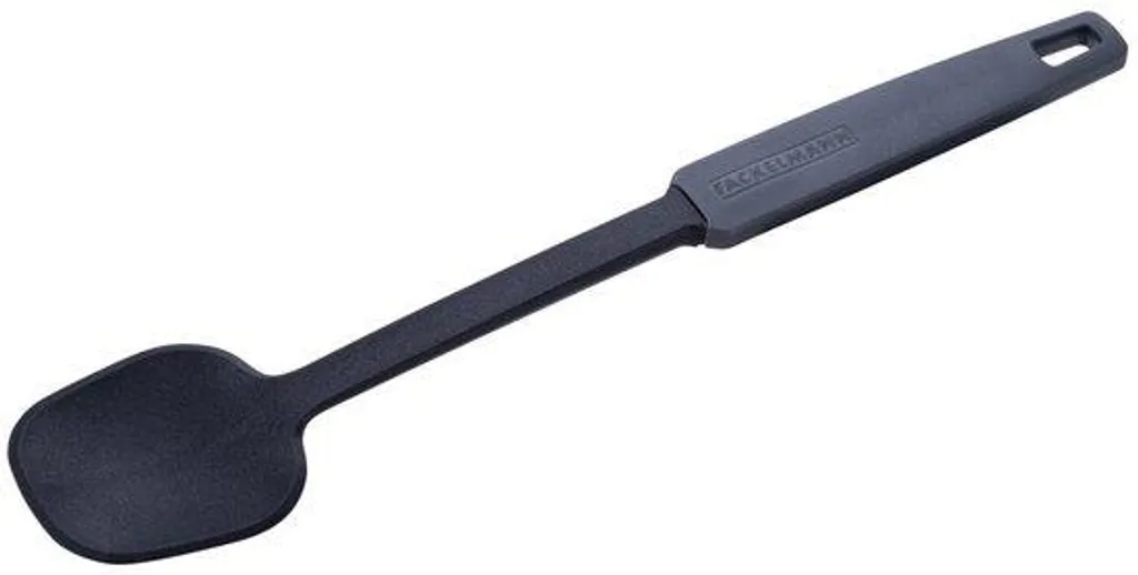 Spatule de cuisine grise pour poêles antiadhésives, longueur 29 cm