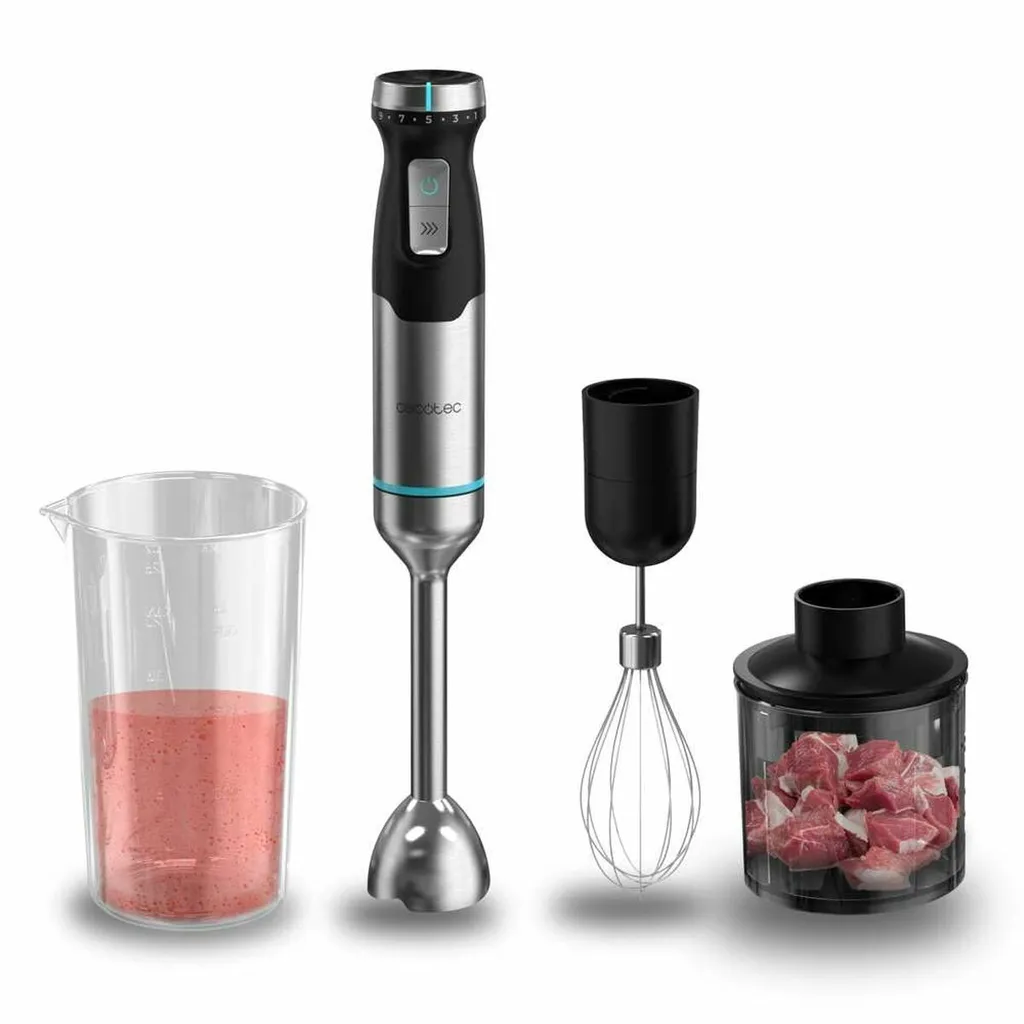 Minipimer Cecotec Power Pulsar 2300MAX: Potenza 2300W e Lame Titanio